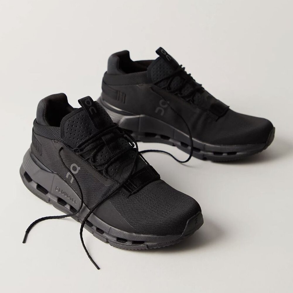 On Cloudnova 2 Sneakers On running black cloudtec shoes women’s size 9